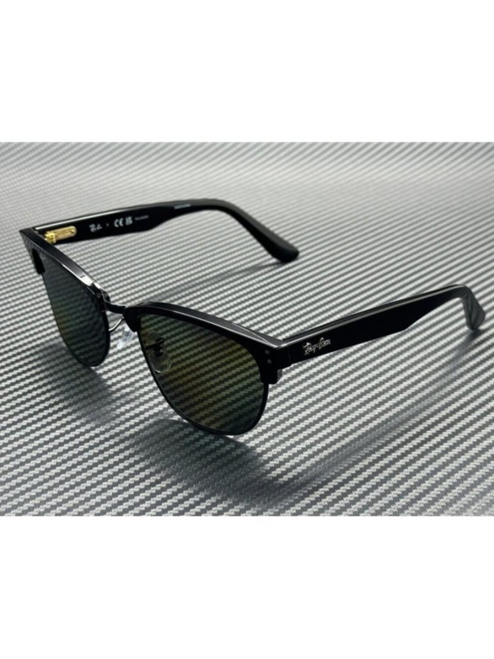 New Ray-Ban Men Black Sunglasses 54-21-145